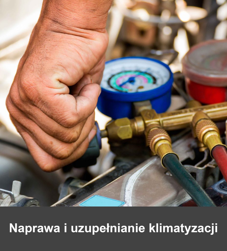 Naprawa i uzupelnianie klimatyzacji